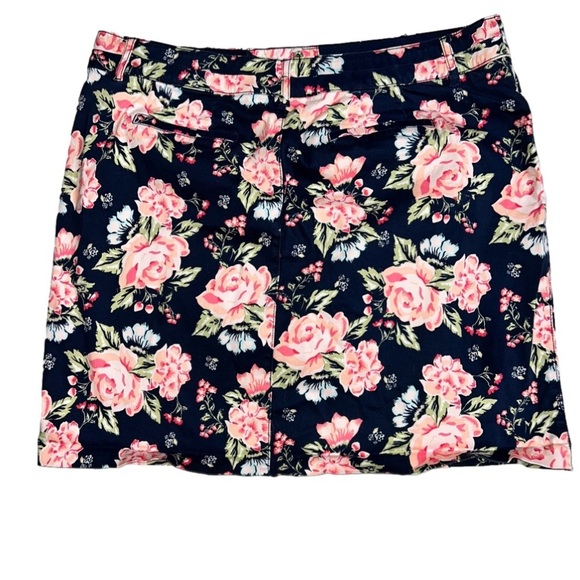 Charter club floral print skort 14 - Picture 2 of 4